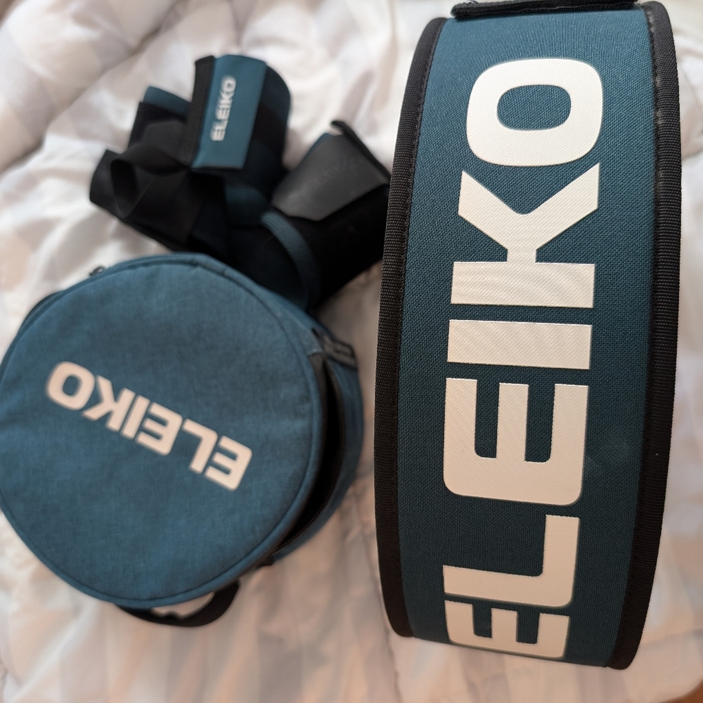Eleiko Weightlifting Belt and Wrist Wraps